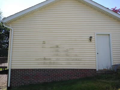Vinyl Siding Cleaning before Vinyl Siding Cleaning before